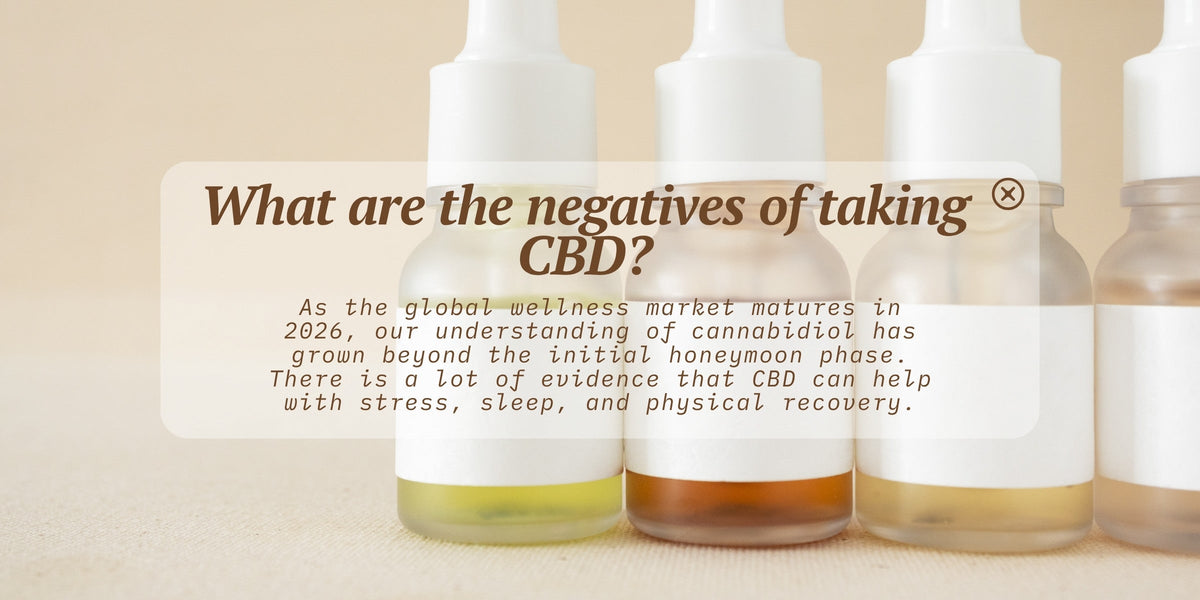 What are the negatives of taking CBD?