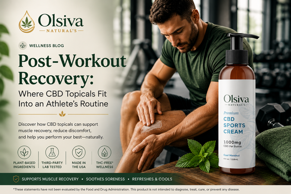 Post-Workout Recovery: Where CBD Topicals Fit Into an Athlete's Routine