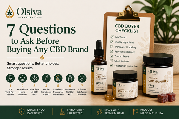7 Questions to Ask Before Buying Any CBD Brand